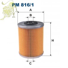 PM 816/1 FILTRON Фильтр топливный CITROEN/MITSUBISHI/NISSAN (FE20006)
